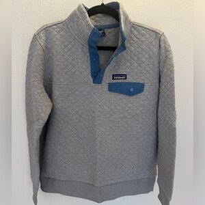 Patagonia Quilted Snap Sweatshirt